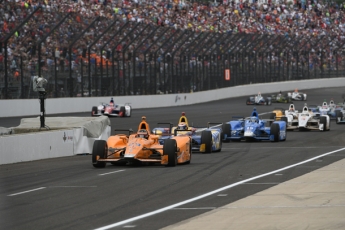 500 milles d'Indianapolis - Course